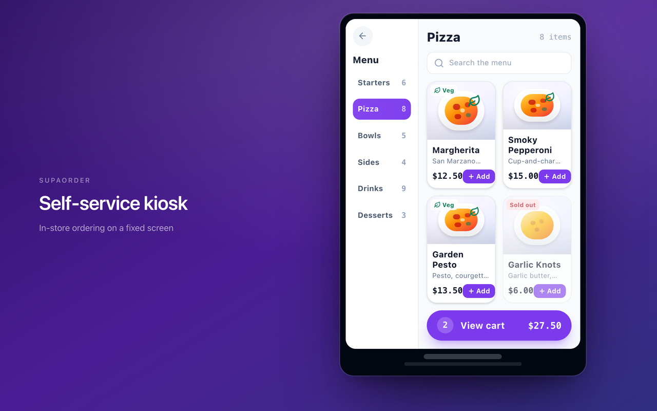 Supaorder screenshot 5