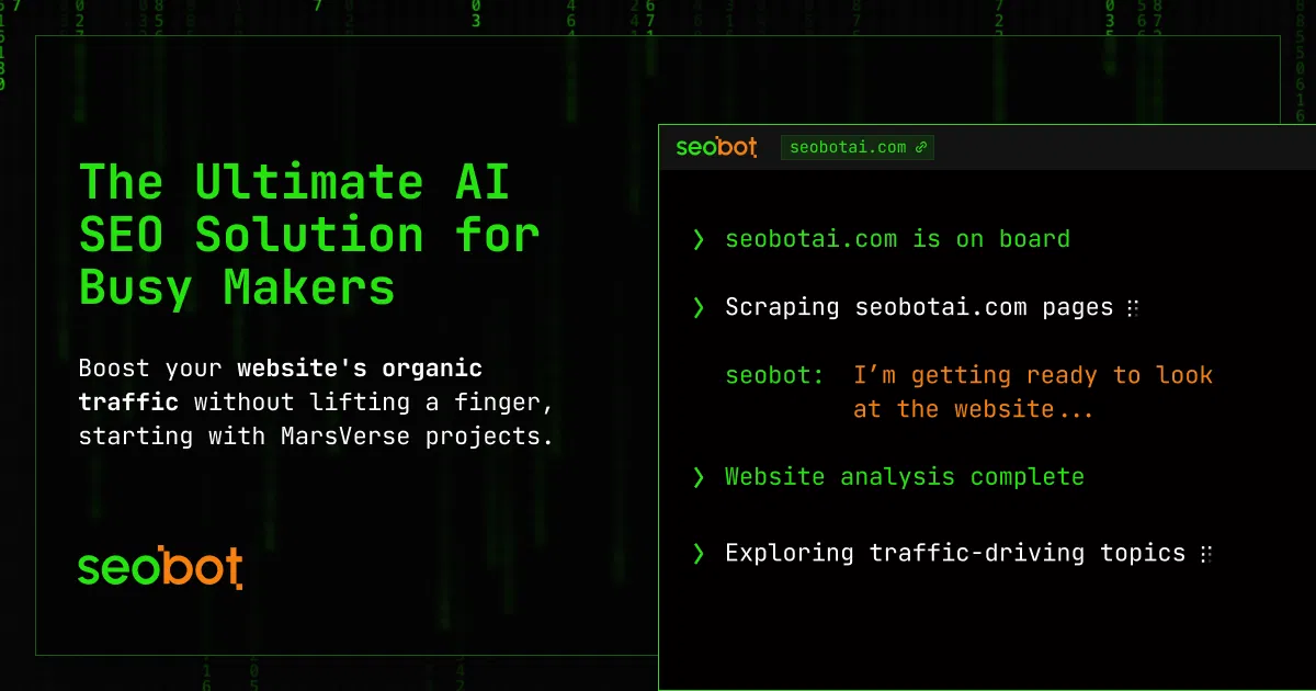 SEObot screenshot 1