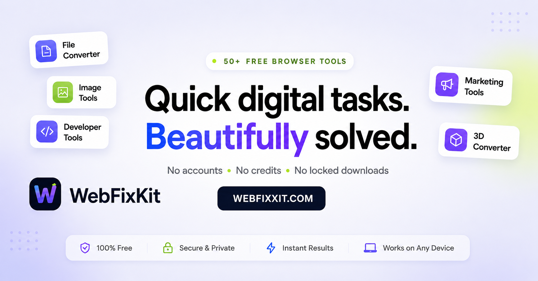 WebFixKit screenshot 1