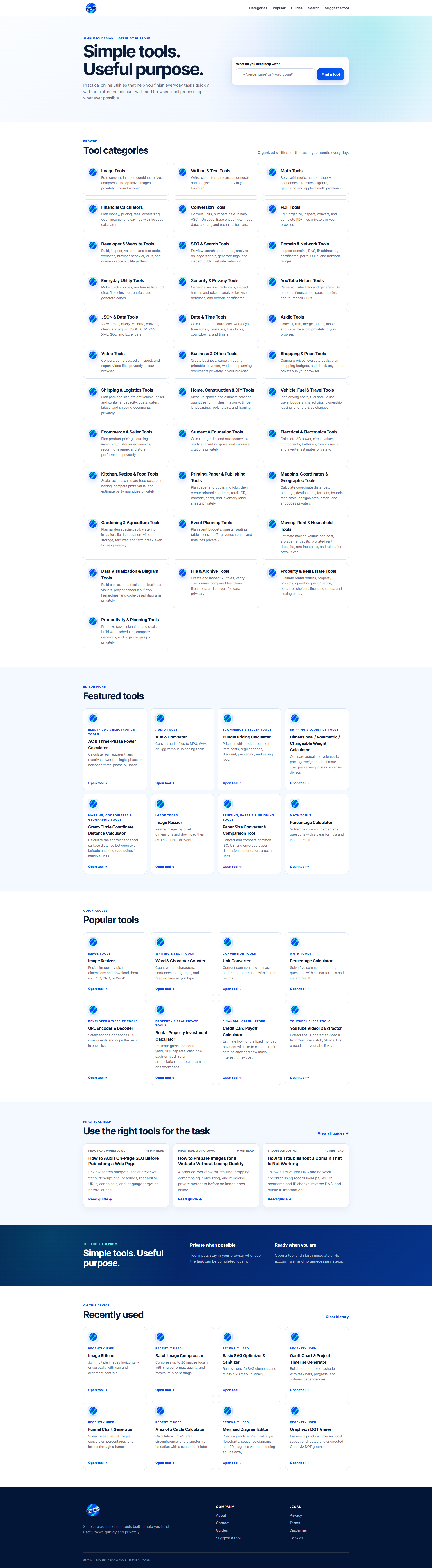 Toolstic screenshot 1