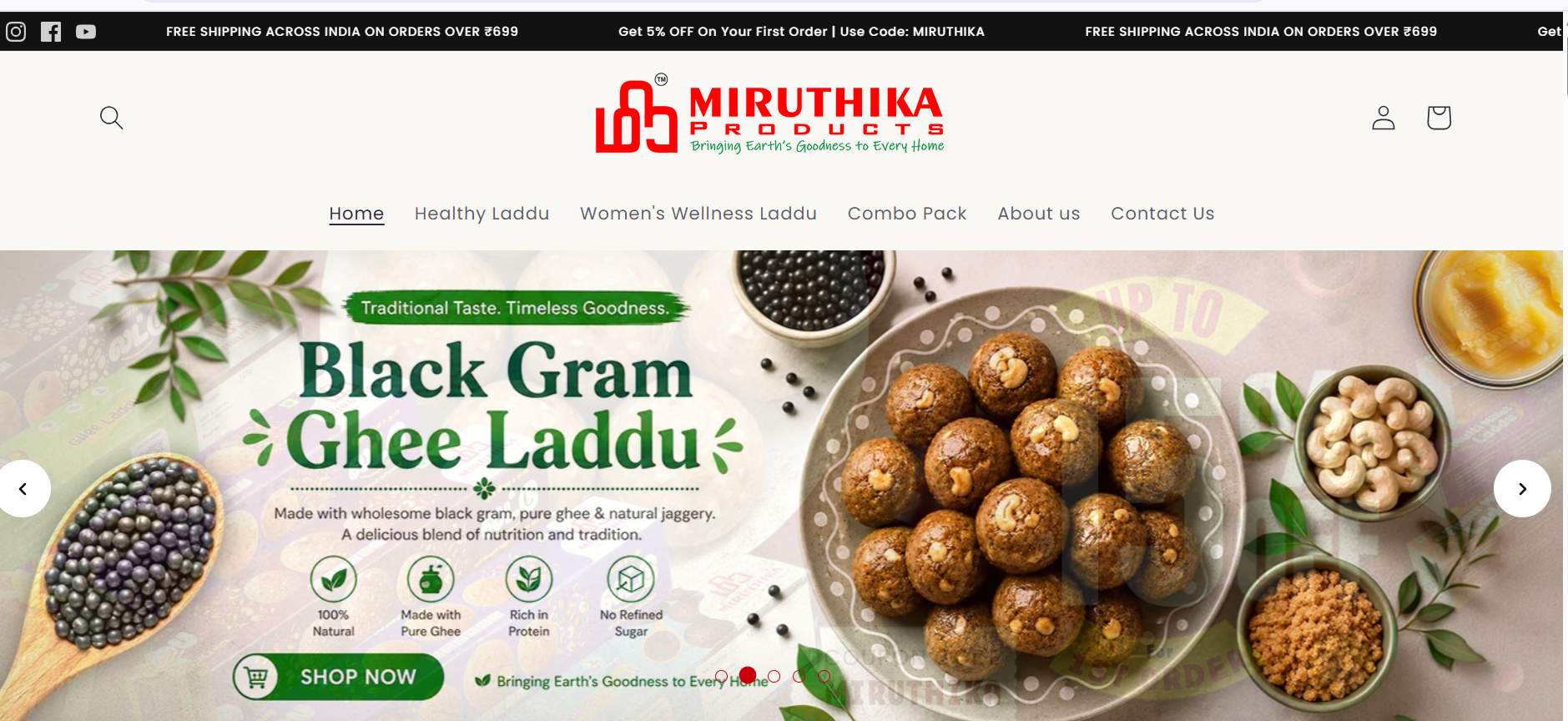 Healthy Millet Laddu screenshot 1