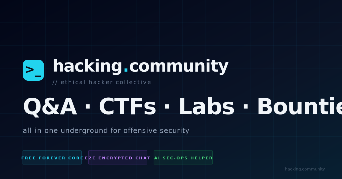 hacking.community screenshot 1