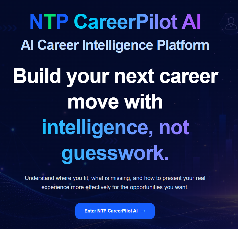 NTP CareerPilot AI screenshot 2